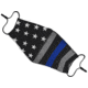 Thin Blue Line Premium Face Mask - TBL-A-AM-AD