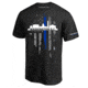 Thin Blue Line T-shirt - Dc Large, - DC-LRG-TBL-SHIRT-BLK-L