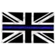 Thin Blue Line Uk Flag, 3 X 5 Ft, Thin Blue Line - BLUE-UK-3X5