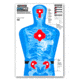 Thompson Target B27-IMZ Life Size 25x38in Silhouette Paper Shooting Targets, 25 Pack, Blue, 2XL, 0280-25