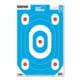 Thompson Target B27 Shield 12.5x19in Gun Training Shooting Targets, 100 Pack, Blue, Large, 0250-100