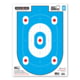 Thompson Target B27-Shield Defense Training - 19x25in Paper Shooting Targets, 20 Pack, Blue, Extra Large, 2701-20