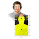 Thompson Target Center-Fire Life Size 12.5x19in Silhouette Paper Shooting Targets, 30 Pack, Yellow, Large, 6452-30