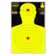 Thompson Target Center-Fire Life Size 12.5x19in Silhouette Paper Shooting Targets, 30 Pack, Yellow, Large, 6452-30