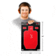 Thompson Target HALO IPSC Style Half-Size Reactive Splatter Targets 12.5x19, 10 Pack, Black/Red, Large, 4651-10