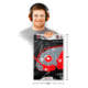 Thompson Target HALO Life-Size Deer Vitals Reactive Splatter Targets 12.5x19, 10 Pack, Black/Red, Large, 4649-10