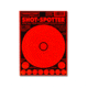 Thompson Target Shot Spotter 6.5x9in Adhesive Peel &amp; Stick Targets, 30 Pack, Orange, XS, 5504-30