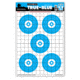 Thompson Target True Blue High Visibility 12.5x19 Paper Shooting Targets, 30 Pack, Blue, Large, 2020-30