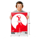 Thompson Target Turkey &amp; Clay Paper Shotgun Patterning Targets 19x25, 20 Pack, Red, Extra Large, 7800-20