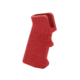 Tiger Rock AR-15/10 A2 Style Pistol Grip w/Screw &amp; Lock Washer, Cerakote, Red, Small, A2GRIPS-RED