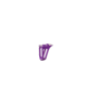 Timber Creek Low Profile Hand Stop - MLOK, Purple, M LP HS PPA