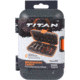 Titan Broadhead Box and Caddy, Gray/Orange, 5.5 in x 3.75 in, 7009