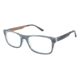 TLG 003 Progressive Prescription Eyeglasses - Frame Grey Tortoise, Size 55/19mm LYNU00303