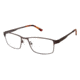 TLG NU024 Bifocal Prescription Eyeglasses - Frame Matte Brown, Size 55/17mm LYNU02402