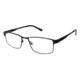TLG NU024 Bifocal Prescription Eyeglasses - Frame Matte Navy, Size 55/17mm LYNU02403