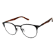 TLG NU027 Bifocal Prescription Eyeglasses - Frame BLACK / TORT, Size 49/20mm LYNU02701