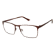 TLG NU028 Bifocal Prescription Eyeglasses - Frame MT BROWN, Size 58/16mm LYNU02802