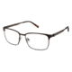 TLG NU034 Prescription Eyeglasses - Frame BROWN, Size 54/16mm LYNU03402