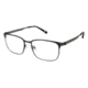 TLG NU034 Prescription Eyeglasses - Frame GUNMETAL, Size 54/16mm LYNU03401