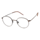 TLG NU037 Prescription Eyeglasses - Frame ANTIQUE GOLD, Size 48/21mm LYNU03702