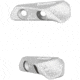 Toni System 3D Thumb Rest, Left Side, Right Hand Shooter for CZ 75 Tactical Sport, Silver, CZTSSX-SI