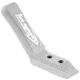 Toni System Charging Handle/ Slide Racker for CZ Tactical Sport, Silver, LACZTS-SI