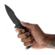 Toor Knives Apnea Fixed Blade Knife, 4.25in, CPM Cru-Wear, Drop Point, G10 Handle, Havoc Black, Black, Apnea - Havoc Black