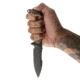 Toor Knives Apnea Fixed Blade Knife, 4.25in, CPM Cru-Wear, Drop Point, G10 Handle, Spitfire Green, Grey, Apnea - Spitfire Green