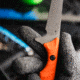Toor Knives Avalaon Fixed Blade Knife, 9in, CPM 154 Steel, G10 Handle, Blaze Orange, Safety Orange, Avalon - Blaze Orange