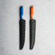 Toor Knives Avalaon Fixed Blade Knife, 9in, CPM 154 Steel, G10 Handle, Tidal Blue, Dark Grey, Avalon - Tidal Blue