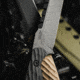 Toor Knives Crewman Fixed Blade Knife, 4.5in, CPM Cruwear Steel, G10 Handle, Bomber Black, Army Green, The Crewman - Bomber Black