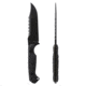 Toor Knives Crewman Fixed Blade Knife, 4.5in, CPM Cruwear Steel, G10 Handle, Bomber Black, Army Green, The Crewman - Bomber Black