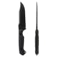 Toor Knives Crewman Fixed Blade Knife, 4.5in, CPM Cruwear Steel, G10 Handle, Bomber Black, Army Green, The Crewman - Bomber Black