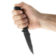 Toor Knives Darter Fixed Knife, 4.25in, CPM S35VN, G10 Handle, Shadow Black, The Darter-Shadow Black