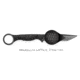 Toor Knives Darter Fixed Knife, 4.25in, CPM S35VN, G10 Handle, Shadow Black, The Darter-Shadow Black