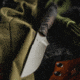 Toor Knives Field 3.0 Fixed Blade Knife, 3.6in, CPM 154, Ebony Handle, Spanish Moss, Field 3.0-Spanish Moss