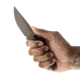 Toor Knives Field 3.0 Fixed Blade Knife, 3.625in, CPM 3V Steel, Drop Point, Ebony, Canyon Drab, Black Tru Hide, Field 3.0 - Canyon Drab