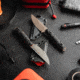 Toor Knives Field 3.0 Fixed Blade Knife, 3.625in, CPM 3V Steel, Drop Point, Ebony, Canyon Drab, Black Tru Hide, Field 3.0 - Canyon Drab
