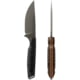 Toor Knives Field 3.0 Fixed Blade Knife, 3.625 in, CPM 3V, Drop Point, Ebony Handle, Spanish Moss, Field 3.0-Spanish Moss