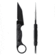 Toor Knives Jank Shank Pikal Fixed Blade Knife, 3in, CPM 154, G10, Storm Grey, Jank Shank Pikal - Shadow Black