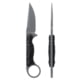 Toor Knives Jank Shank S Fixed Blade Knife, 3in, CPM M4 Steel, G10 Handle, Phantom Grey, Black Hydro Static, Jnk Shnk S - Phntm Gr