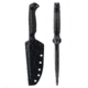Toor Knives Krypteia S Fixed Blade Knife, 4in, CPM M4 Steel, G10 Handle, SoCom Black, Black Hydro Static, Krypteia S - SoCom Black