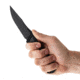 Toor Knives Krypteia S Fixed Blade Knife, 4in, CPM M4 Steel, G10 Handle, SoCom Black, Black Hydro Static, Krypteia S - SoCom Black