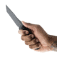 Toor Knives Krypteia T Fixed Blade Knife, 4in, CPM M4 Steel, G10 Handle, Phantom Grey, Black Hydro Static, Krypteia T - Phantom Grey