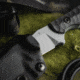 Toor Knives Krypteia T Fixed Blade Knife, 4in, CPM M4 Steel, G10 Handle, Phantom Grey, Black Hydro Static, Krypteia T - Phantom Grey