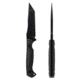 Toor Knives Krypteia T Fixed Blade Knife, 4in, CPM M4 Steel, G10 Handle, SoCom Black, Black Hydro Static, Krypteia T - SoCom Black