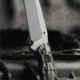 Toor Knives Serpent T Fixed Blade Knife, 3.75in, CPM3V Steel, Tanto, G10 Handle, Phantom Grey, Black Hydro Static, Serpent T - Phantom Grey