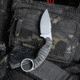 Toor Knives SOF Karsumba S Fixed Blade Knife, 2.5in, CPM M4 Blade, Drop Point Blade, G10, Black, Phantom Grey, Black, Karsumba S- Phantom Grey