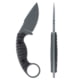 Toor Knives SOF Karsumba S Fixed Blade Knife, 2.5in, CPM M4 Blade, Drop Point Blade, G10, Black, Phantom Grey, Black, Karsumba S- Phantom Grey