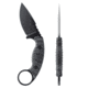Toor Knives SOF Karsumba S Fixed Blade Knife, 2.5in, CPM M4 Blade, Drop Point Blade, G10, Black, Socom Black, Black, Karsumba S- Socom Black